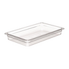 Clear Polycarbonate Food Pan 1/1 Size 65mm & Lid Cover