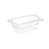Clear Polycarbonate Food Pan 1/9 Size 65mm