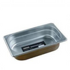 Chef Inox 18/10 Stainless Steel Gastronorm Pan - Size 1/4 - 3 Sizes & Lid available