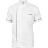 Food Industry Tunic Short Sleeves White