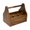 Moda Artisan Cutlery Caddy Acacia Wood