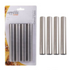 Appetito Stainless Steel Cannoli Tubes Set 4