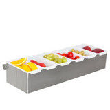 Chef Inox 6-Compartment Condiment Dispenser