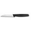 Victorinox Serrated Paring Knife W/ Curved Tip 8cm Black