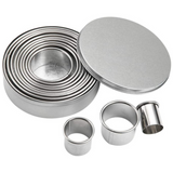 Daily Bake Round Plain Cutter Set