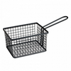 Service basket – rectangle Black