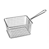 Service basket – rectangle stainless steel "athena"