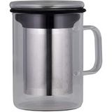 Avanti Tea Mug with Infuser 420ml - Black