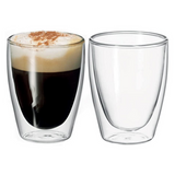 Avanti Caffe Twin Wall Glass Set